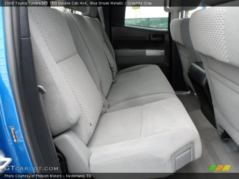 Blue Streak Metallic / Graphite Gray 2008 Toyota Tundra SR5 TRD Double Cab 4x4