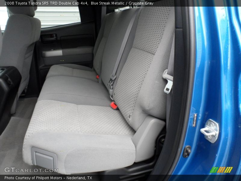 Blue Streak Metallic / Graphite Gray 2008 Toyota Tundra SR5 TRD Double Cab 4x4