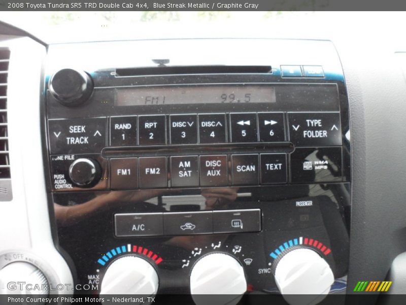 Blue Streak Metallic / Graphite Gray 2008 Toyota Tundra SR5 TRD Double Cab 4x4