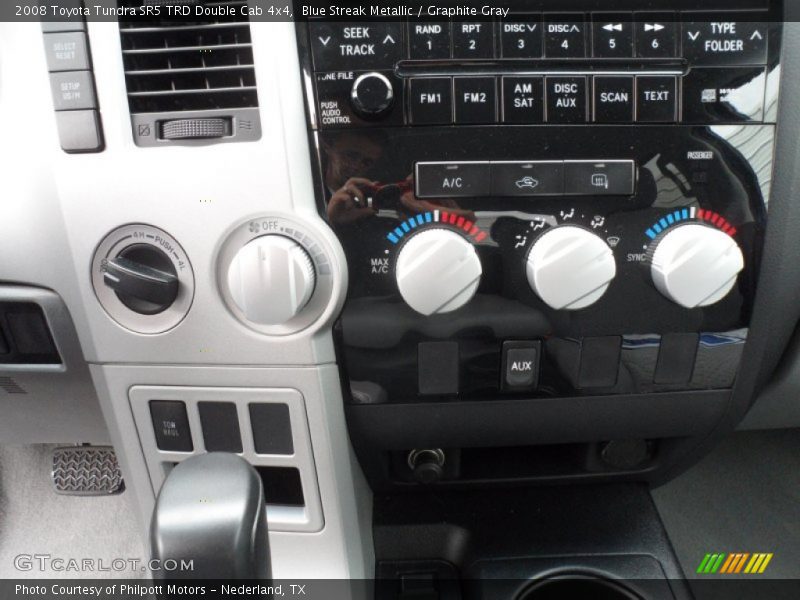 Blue Streak Metallic / Graphite Gray 2008 Toyota Tundra SR5 TRD Double Cab 4x4