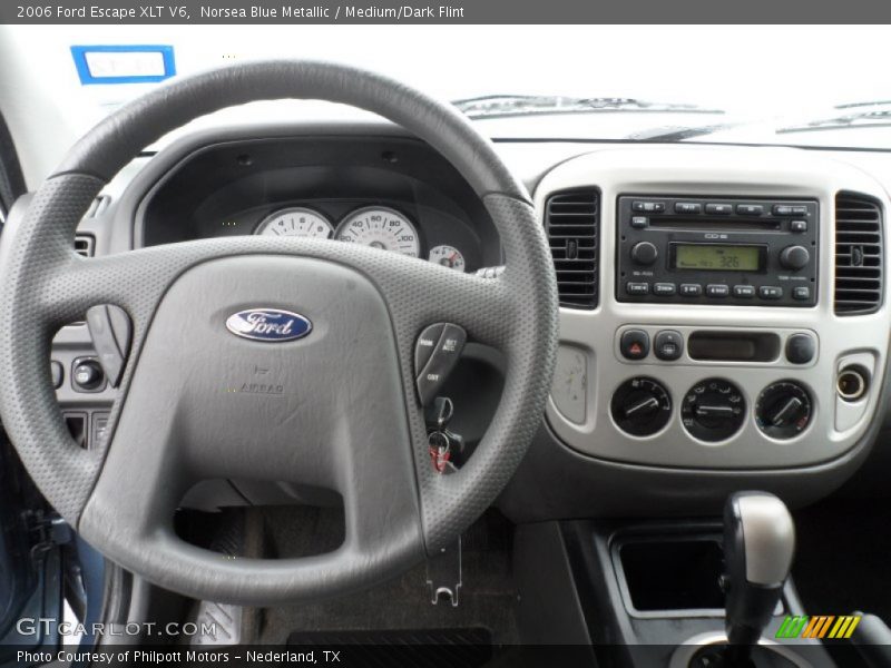 Norsea Blue Metallic / Medium/Dark Flint 2006 Ford Escape XLT V6