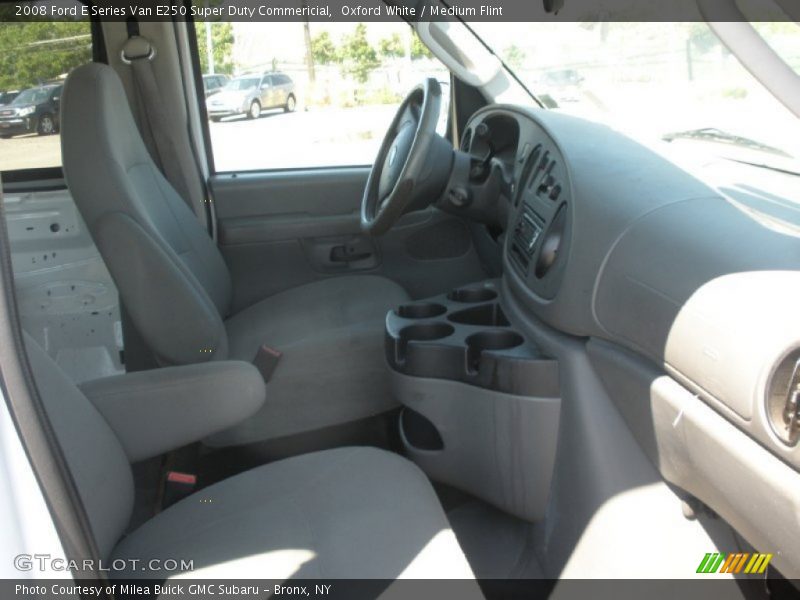 Oxford White / Medium Flint 2008 Ford E Series Van E250 Super Duty Commericial
