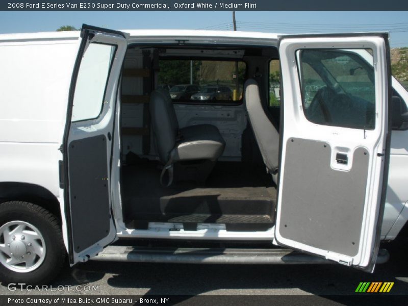 Oxford White / Medium Flint 2008 Ford E Series Van E250 Super Duty Commericial
