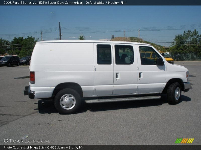 Oxford White / Medium Flint 2008 Ford E Series Van E250 Super Duty Commericial