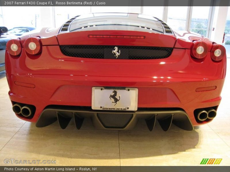 Rosso Berlinetta (Red) / Cuoio 2007 Ferrari F430 Coupe F1