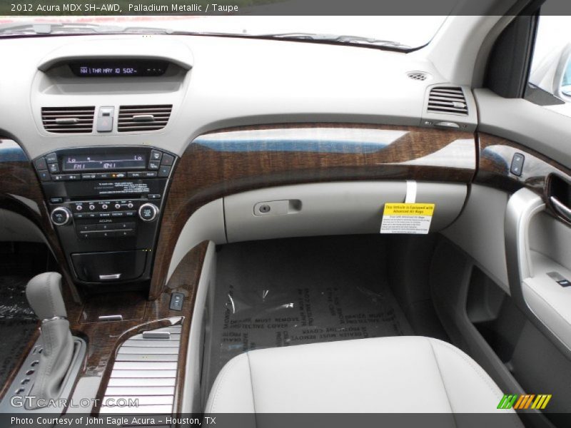 Palladium Metallic / Taupe 2012 Acura MDX SH-AWD