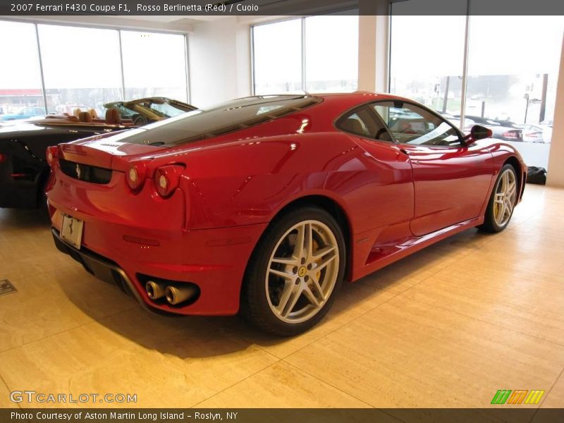Rosso Berlinetta (Red) / Cuoio 2007 Ferrari F430 Coupe F1