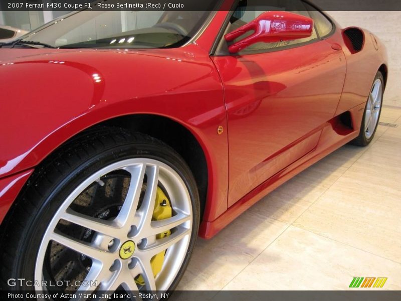 Rosso Berlinetta (Red) / Cuoio 2007 Ferrari F430 Coupe F1