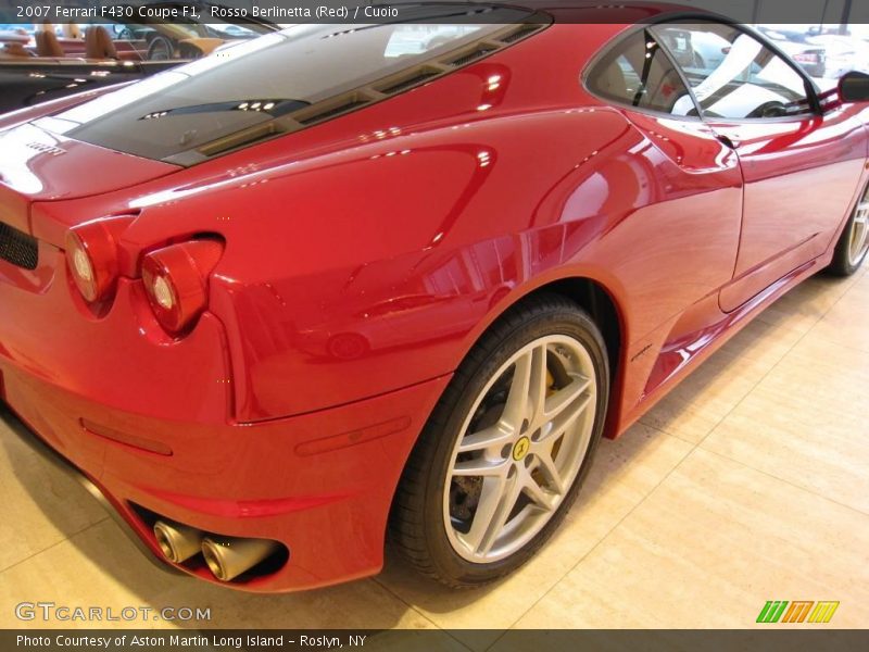 Rosso Berlinetta (Red) / Cuoio 2007 Ferrari F430 Coupe F1