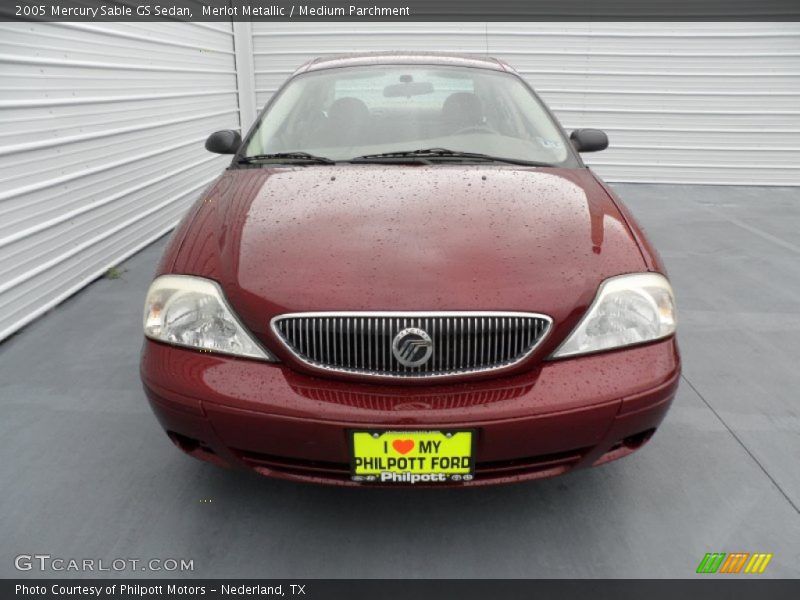 Merlot Metallic / Medium Parchment 2005 Mercury Sable GS Sedan
