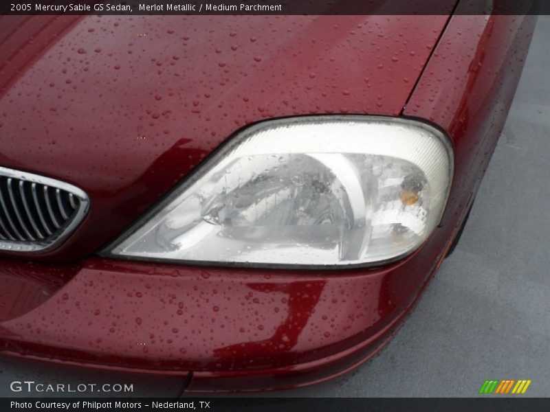 Merlot Metallic / Medium Parchment 2005 Mercury Sable GS Sedan