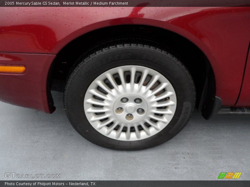 Merlot Metallic / Medium Parchment 2005 Mercury Sable GS Sedan