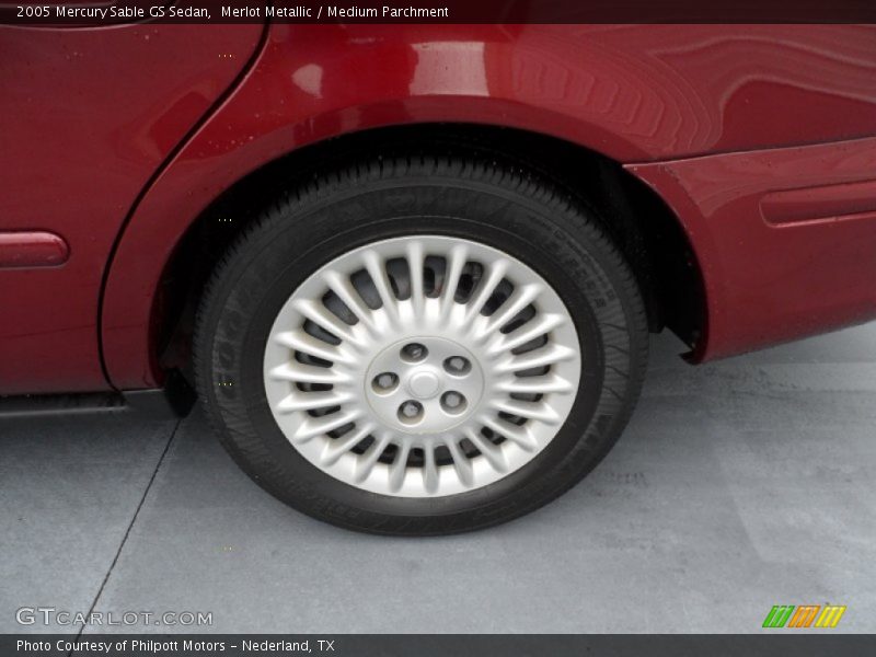 Merlot Metallic / Medium Parchment 2005 Mercury Sable GS Sedan