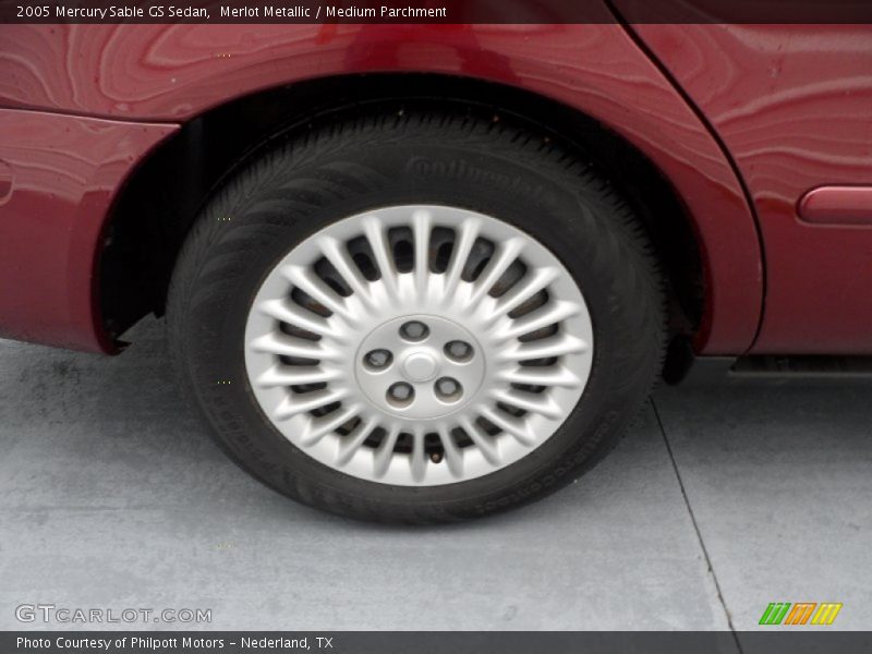Merlot Metallic / Medium Parchment 2005 Mercury Sable GS Sedan