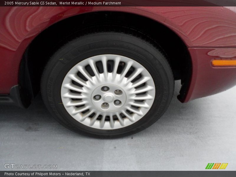 Merlot Metallic / Medium Parchment 2005 Mercury Sable GS Sedan