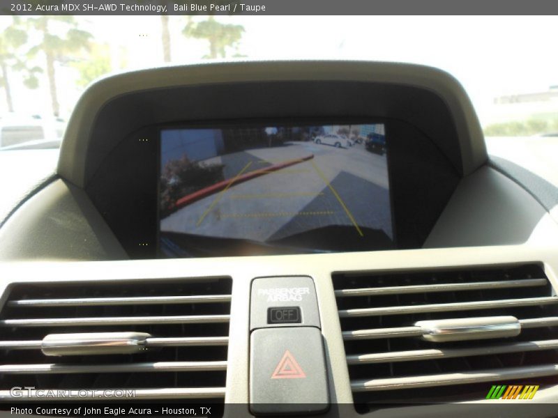 Bali Blue Pearl / Taupe 2012 Acura MDX SH-AWD Technology