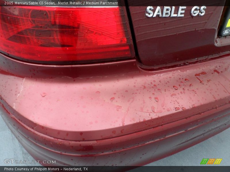 Merlot Metallic / Medium Parchment 2005 Mercury Sable GS Sedan