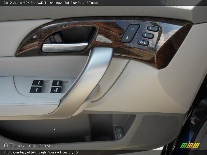 Bali Blue Pearl / Taupe 2012 Acura MDX SH-AWD Technology