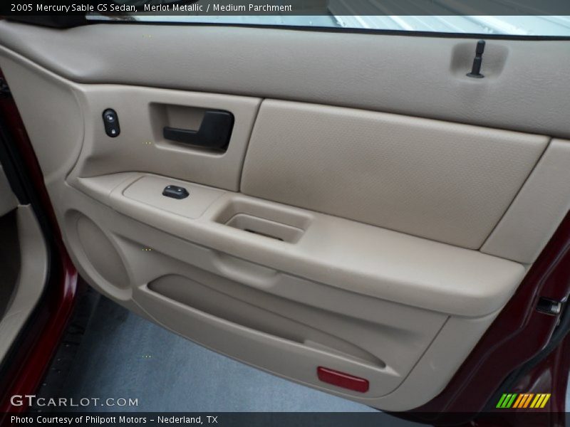 Merlot Metallic / Medium Parchment 2005 Mercury Sable GS Sedan