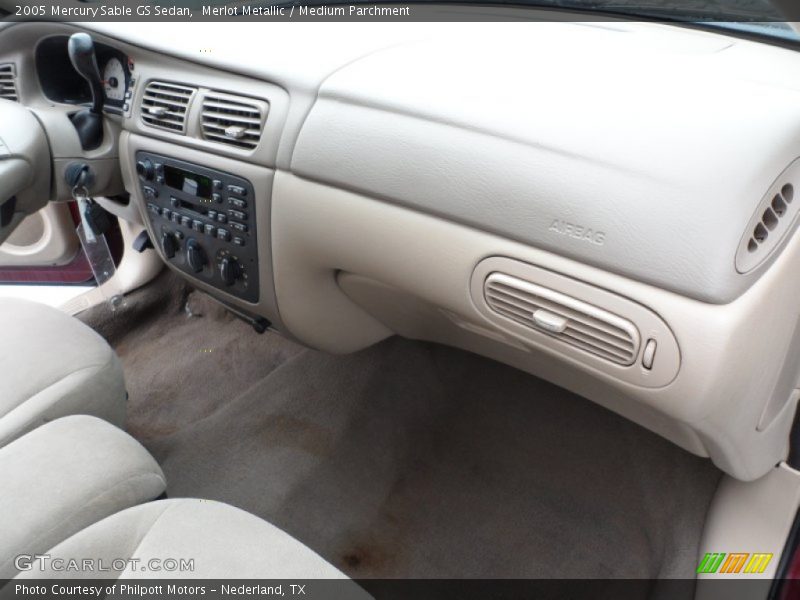 Merlot Metallic / Medium Parchment 2005 Mercury Sable GS Sedan