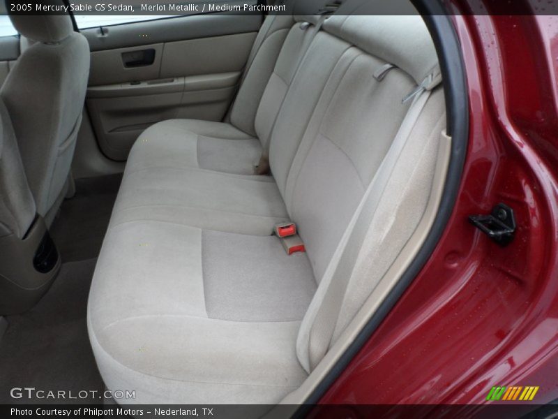 Merlot Metallic / Medium Parchment 2005 Mercury Sable GS Sedan