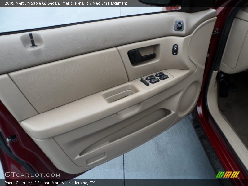 Merlot Metallic / Medium Parchment 2005 Mercury Sable GS Sedan