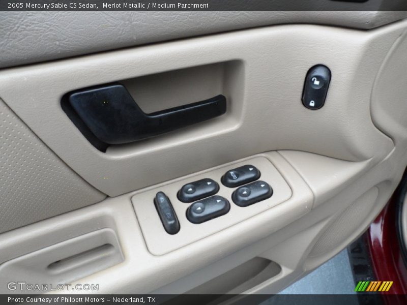 Merlot Metallic / Medium Parchment 2005 Mercury Sable GS Sedan