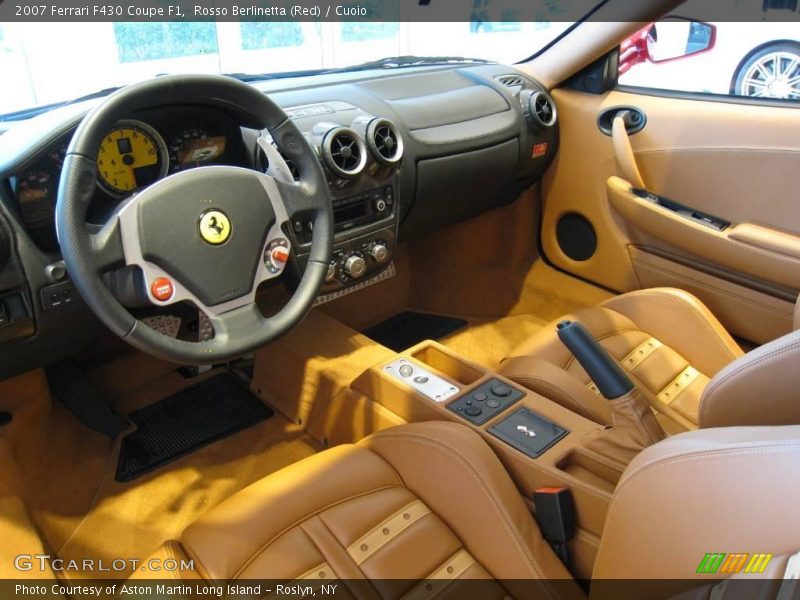 Rosso Berlinetta (Red) / Cuoio 2007 Ferrari F430 Coupe F1