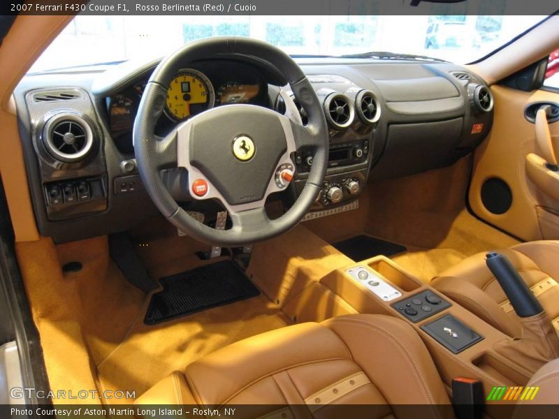 Rosso Berlinetta (Red) / Cuoio 2007 Ferrari F430 Coupe F1