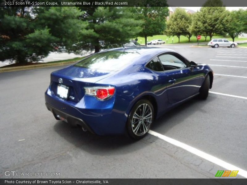 Ultramarine Blue / Black/Red Accents 2013 Scion FR-S Sport Coupe