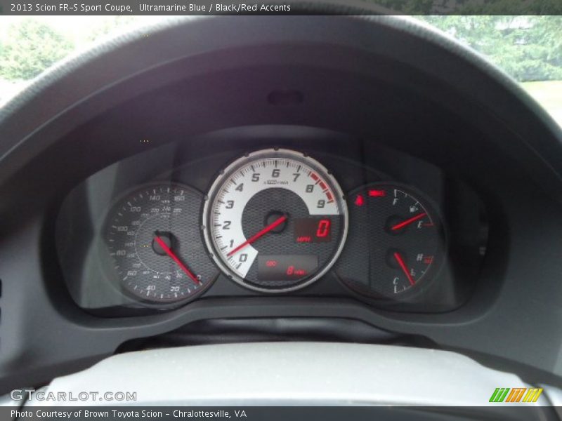  2013 FR-S Sport Coupe Sport Coupe Gauges