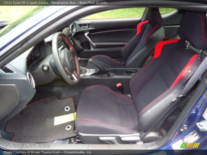 Ultramarine Blue / Black/Red Accents 2013 Scion FR-S Sport Coupe