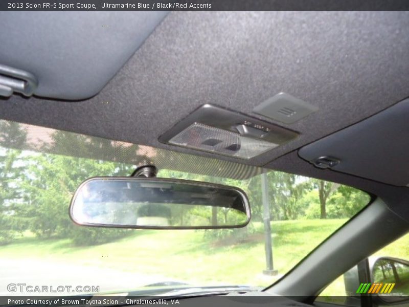 Ultramarine Blue / Black/Red Accents 2013 Scion FR-S Sport Coupe