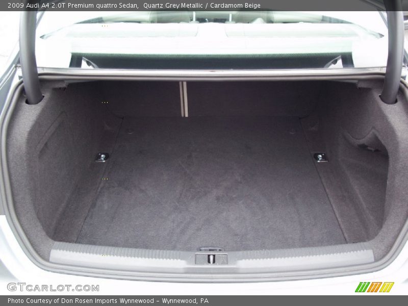 Quartz Grey Metallic / Cardamom Beige 2009 Audi A4 2.0T Premium quattro Sedan