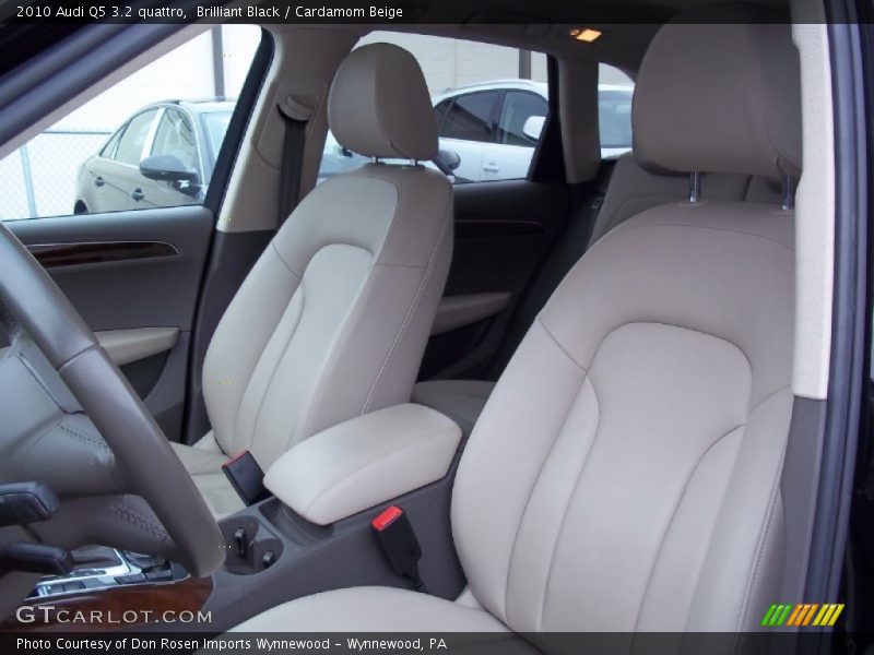 Brilliant Black / Cardamom Beige 2010 Audi Q5 3.2 quattro