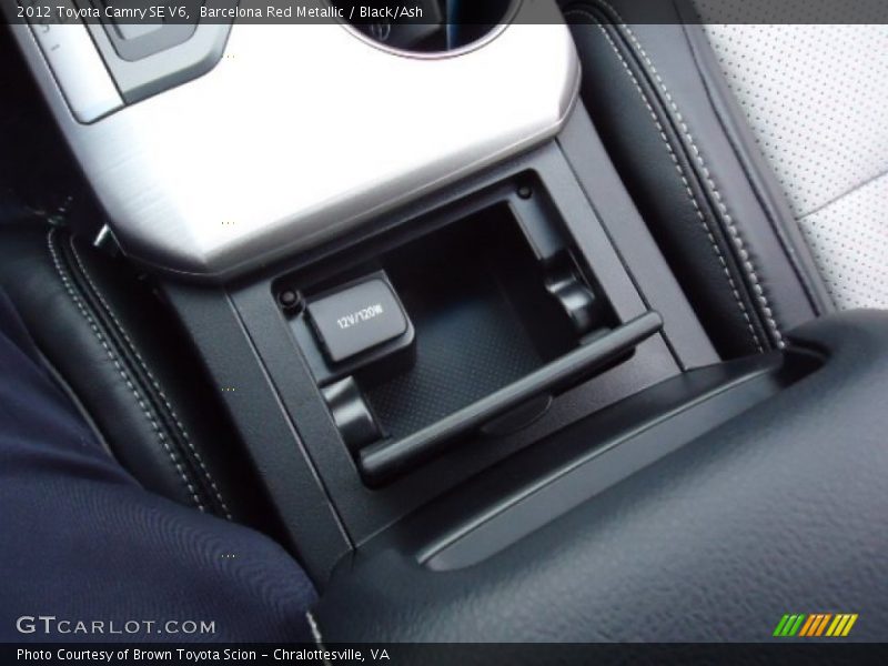 Barcelona Red Metallic / Black/Ash 2012 Toyota Camry SE V6