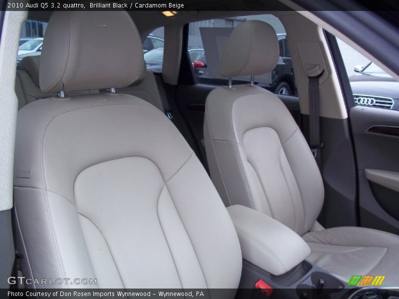Brilliant Black / Cardamom Beige 2010 Audi Q5 3.2 quattro