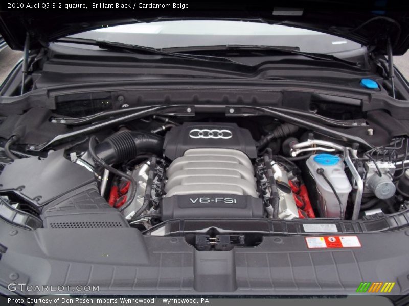 Brilliant Black / Cardamom Beige 2010 Audi Q5 3.2 quattro