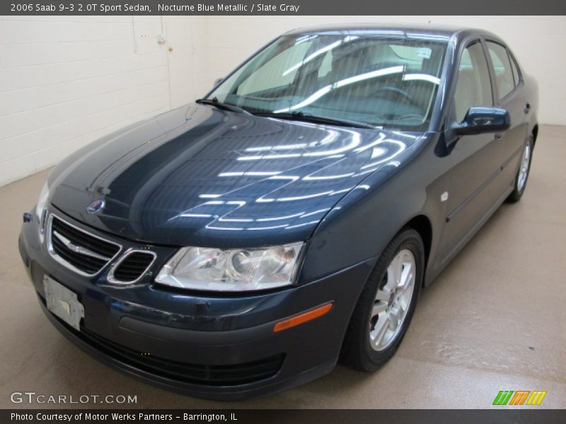 Nocturne Blue Metallic / Slate Gray 2006 Saab 9-3 2.0T Sport Sedan