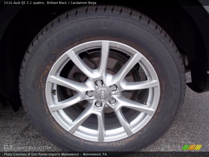 Brilliant Black / Cardamom Beige 2010 Audi Q5 3.2 quattro