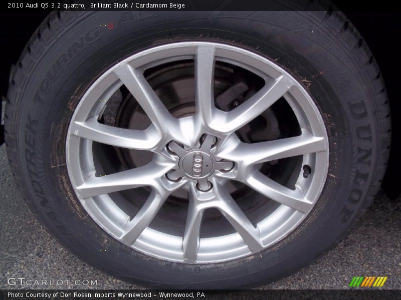 Brilliant Black / Cardamom Beige 2010 Audi Q5 3.2 quattro
