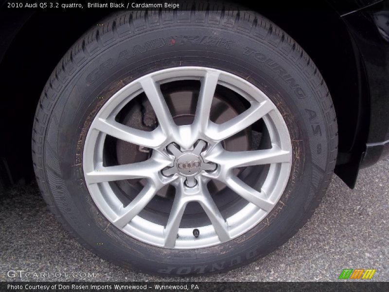 Brilliant Black / Cardamom Beige 2010 Audi Q5 3.2 quattro