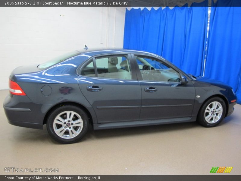 Nocturne Blue Metallic / Slate Gray 2006 Saab 9-3 2.0T Sport Sedan