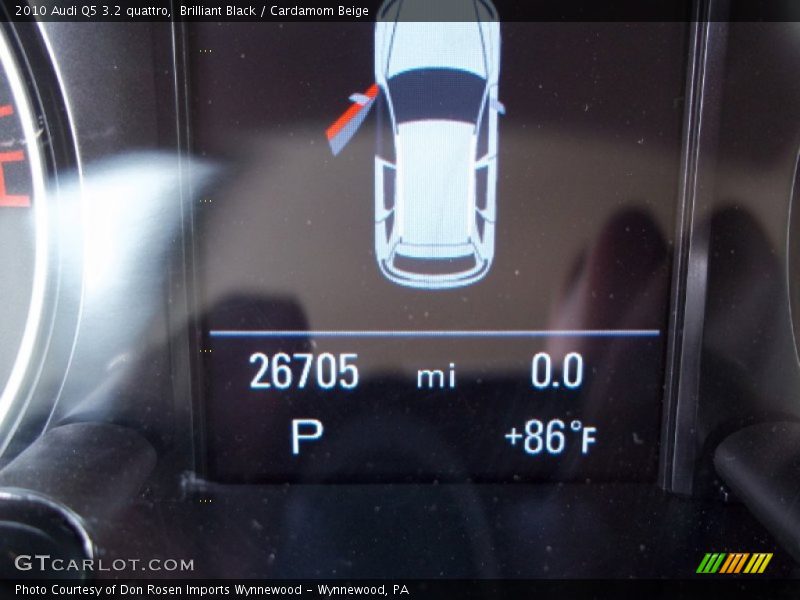Brilliant Black / Cardamom Beige 2010 Audi Q5 3.2 quattro