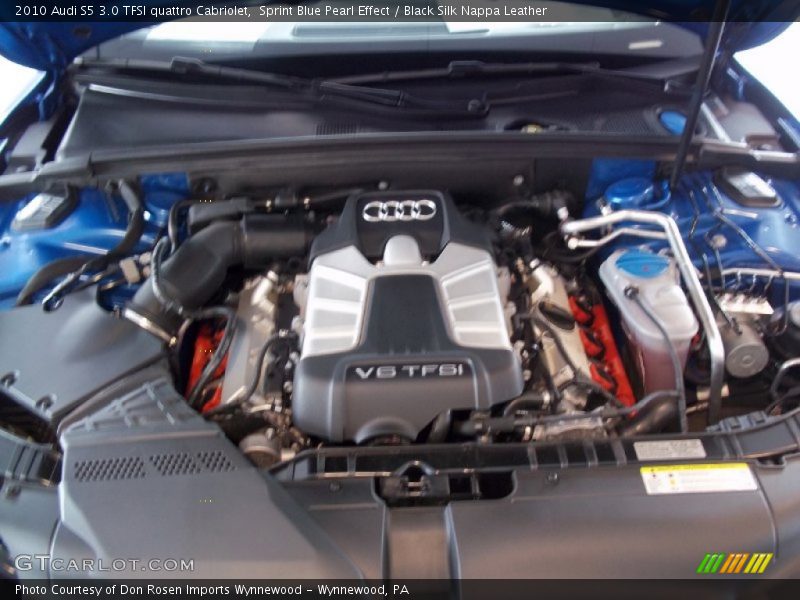  2010 S5 3.0 TFSI quattro Cabriolet Engine - 3.0 TFSI Supercharged DOHC 24-Valve VVT V6