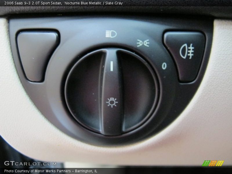 Controls of 2006 9-3 2.0T Sport Sedan