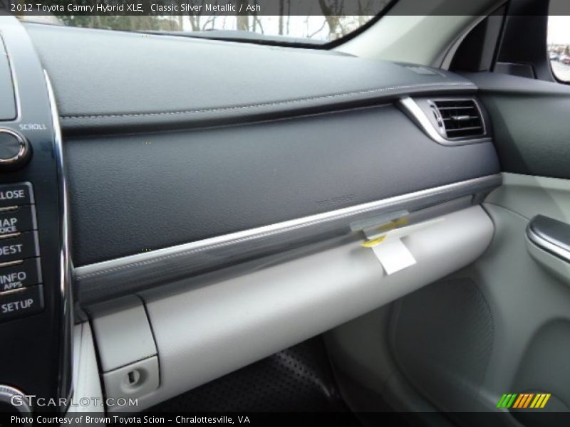Classic Silver Metallic / Ash 2012 Toyota Camry Hybrid XLE