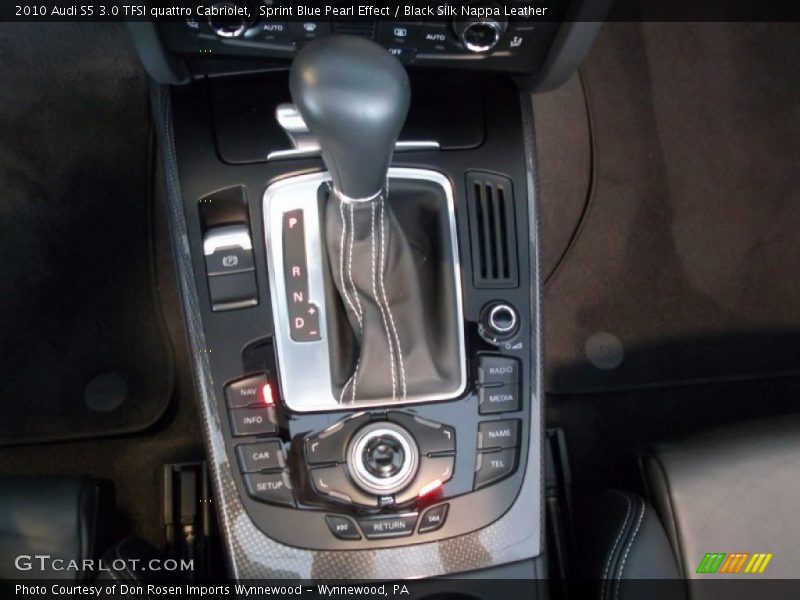  2010 S5 3.0 TFSI quattro Cabriolet 7 Speed Dual-Clutch S tronic Automatic Shifter