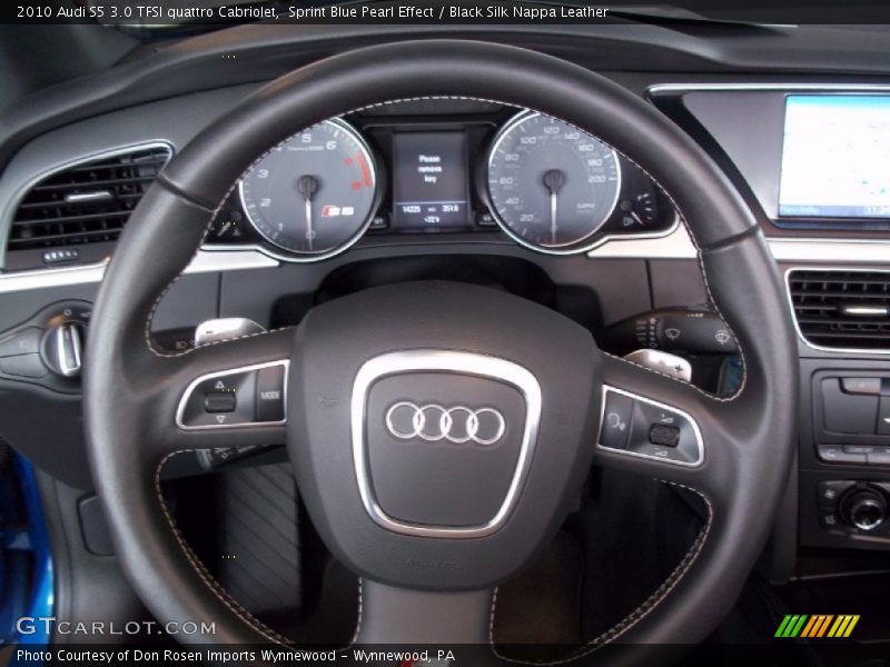  2010 S5 3.0 TFSI quattro Cabriolet Steering Wheel