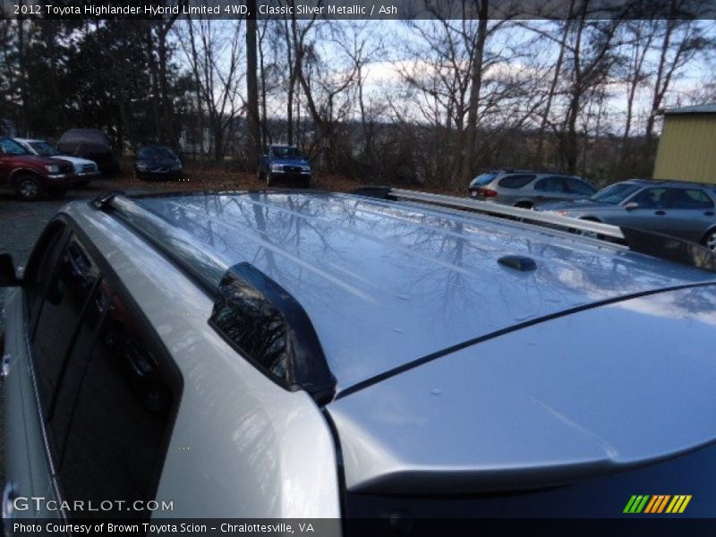 Classic Silver Metallic / Ash 2012 Toyota Highlander Hybrid Limited 4WD